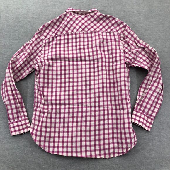 Bugatchi Button Shirt Mens Size XL Linen Shaped Fit Plaid Long Sleeve - Picture 15 of 16